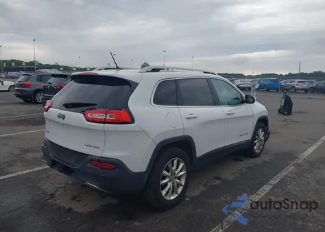 2015 Jeep Cherokee Limited z USA, uszkodzony, nr VIN 1C4PJMDB9FW564458